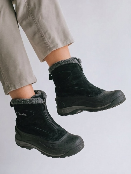 Columbia Shoes - |•COLUMBIA•| Black Thermolite Winter Boots Size 8.5